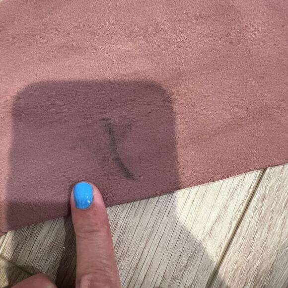 REVEROF Women's Woven Button Front Shirt With Pockets Size M In Dark Mauve - Picture 8 of 13